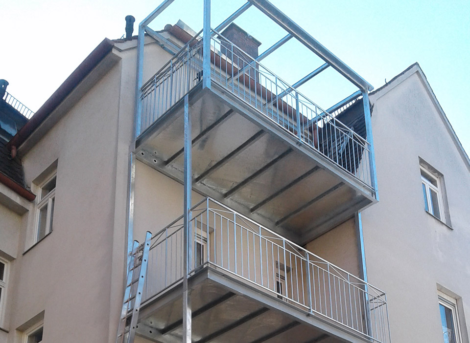 Balkone für Mehrfamilienhaus