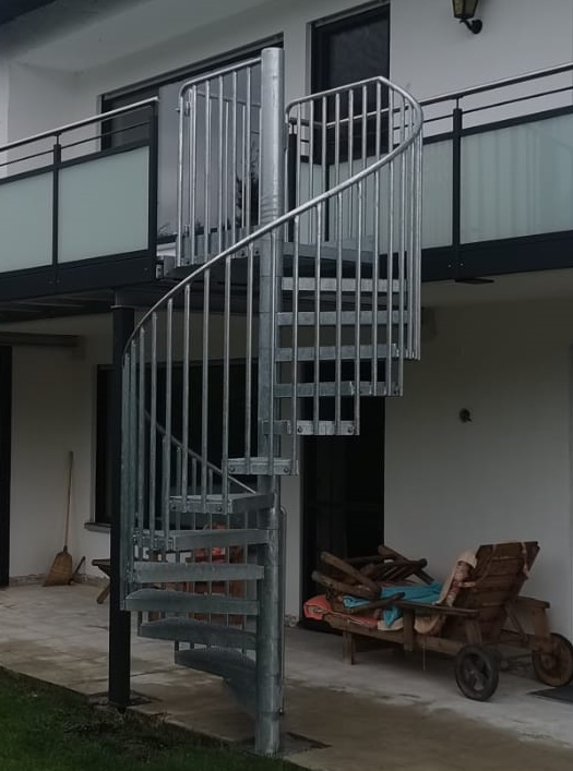 Spindeltreppe, Gribbe Stahlbau Nordendorf Augsburg