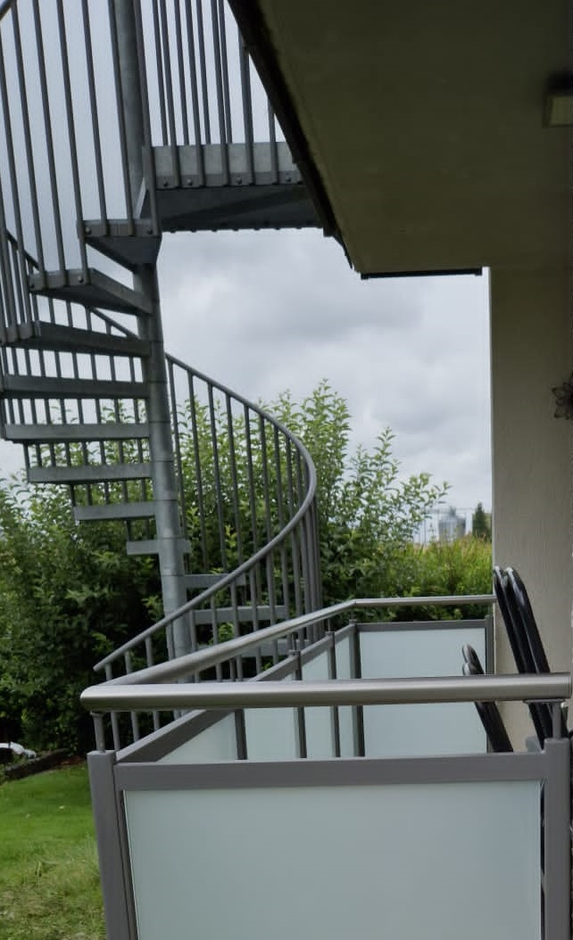 Spindeltreppe, Gribbe Stahlbau Nordendorf Augsburg