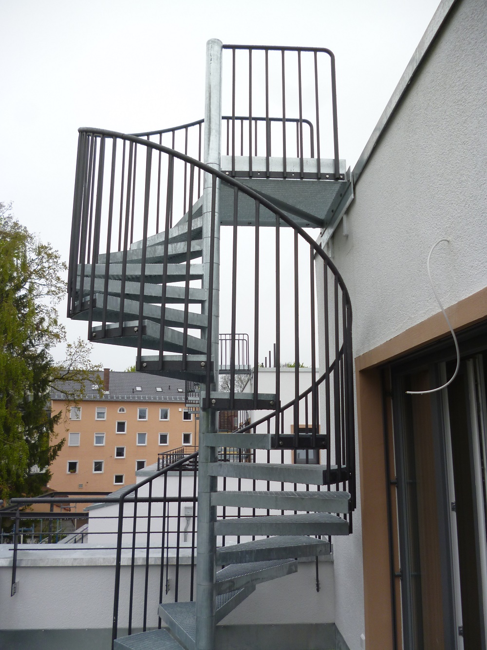 Spindeltreppe, Gribbe Stahlbau Nordendorf Augsburg