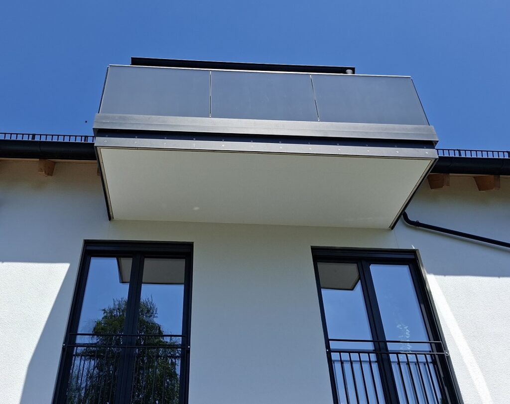 Balkonanbau, nachträglicher Balkon, Stahlbau Gribbe